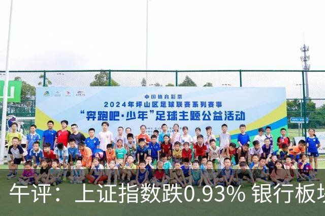午评：上证指数跌0.93% 银行板块逆势走强