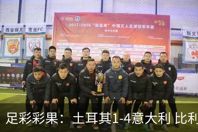 足彩彩果：土耳其1-4意大利 比利时0-1法国